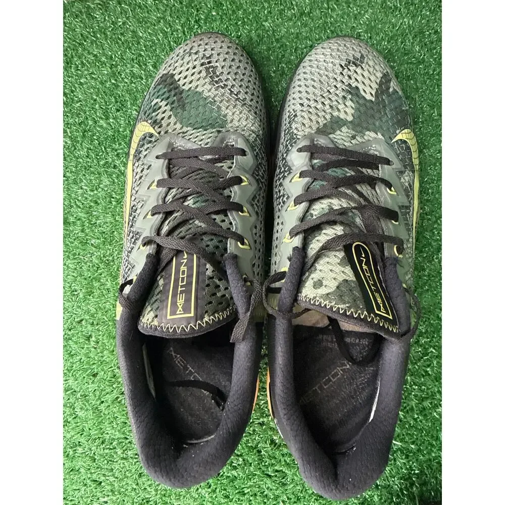 Nike Metcon 6 Mens Shoes Size 11.5 Black Green Camo CrossFit Training Sneakers